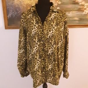 Prianka's collection cheetah print top